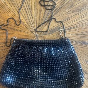 Chic Black Sequin Crossbody Bag